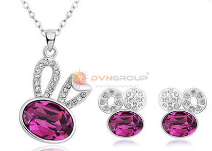 Rhodium Plated | Fashion Pendant Sets